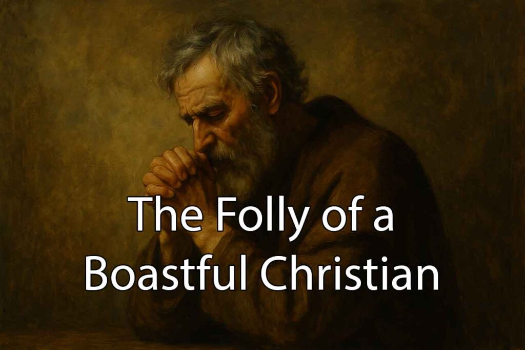 The Folly of a Boastful Christian